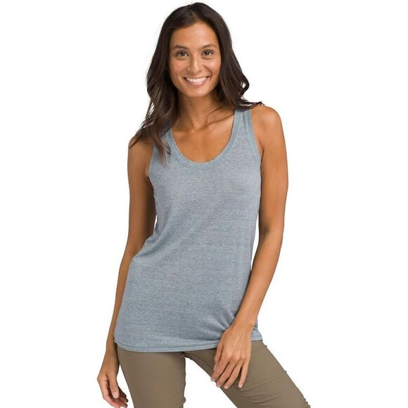 ✨prAna - Women's Cozy Up Vintage Blue Heather Sz XS Tank✨ - Picture 1 of 8